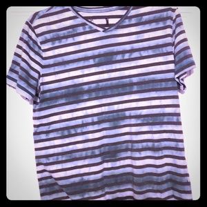 Rock & Republic - striped tie dye v-neck